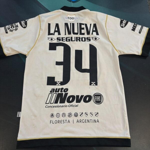 Camiseta de All Boys 100 años utileria 34 talle L