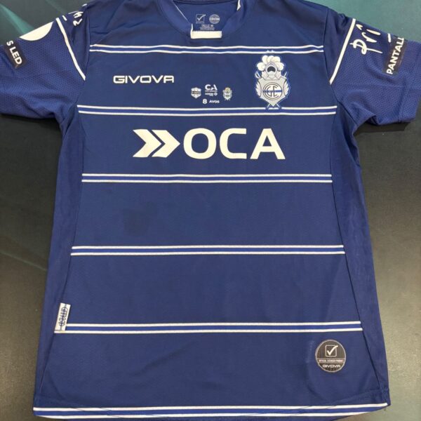 Camiseta de Gimnasia de la Plata utileria talle M 8 nacho Fernandez