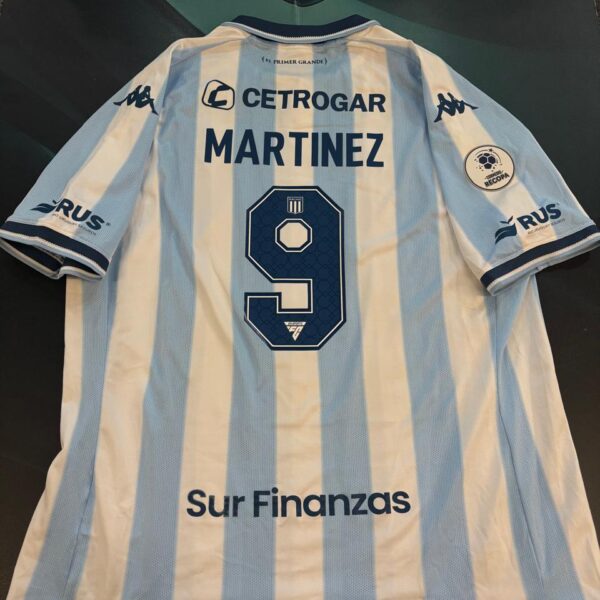 Camiseta de Racing Club final recopa vs Botafogo 9 Martínez