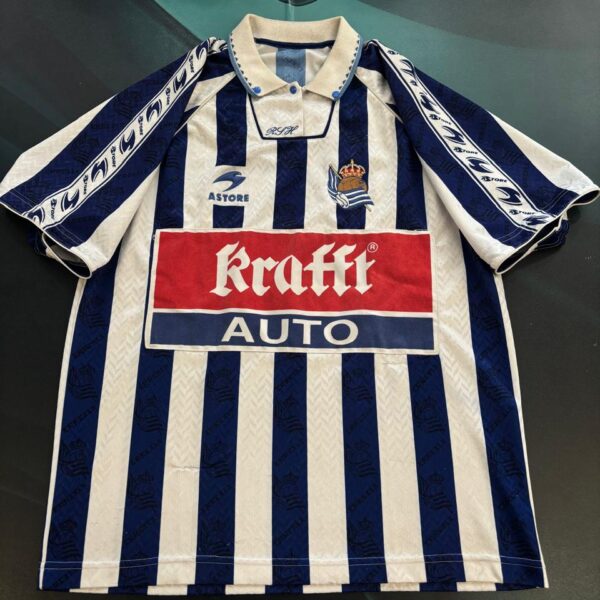 Camiseta de la Real Sociedad 1995 1996 18 talle L