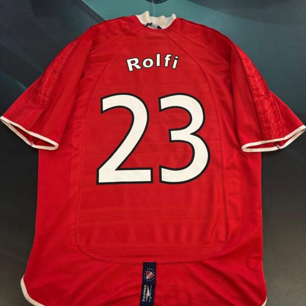 Camiseta de Independiente año 2002 23 Rolfi talle 38