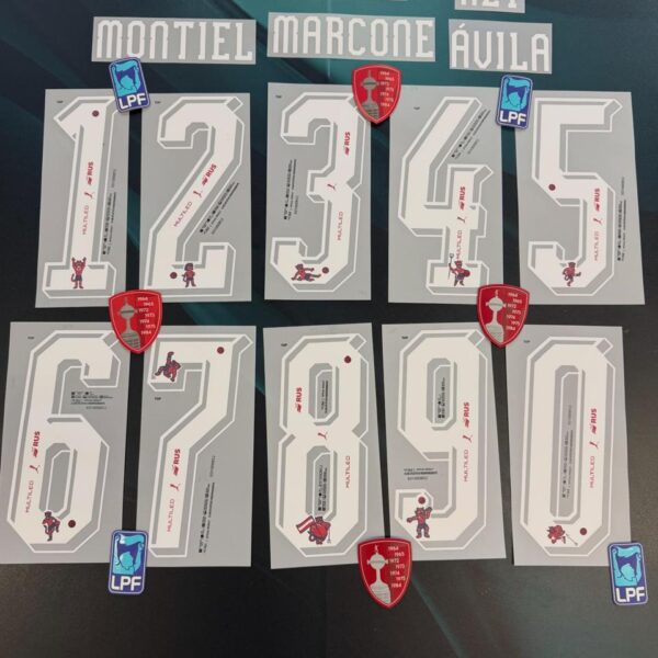 numeros de independiente camiseta 2026 2027 100% originales (precio por unidad, detallar en nota de pedido jugador)