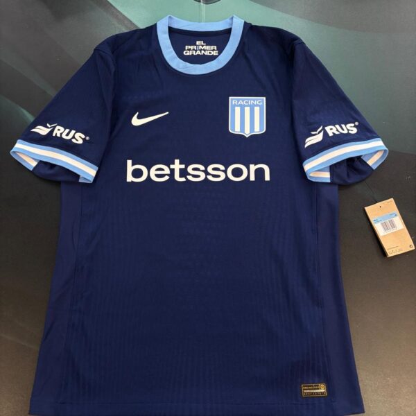 Camiseta alternativa de Racing Club versión jugador 2026 9 Martínez talle M