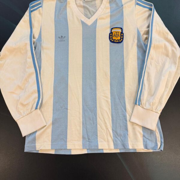 Camiseta titular de la Selección Argentina 1991 10 talle 4