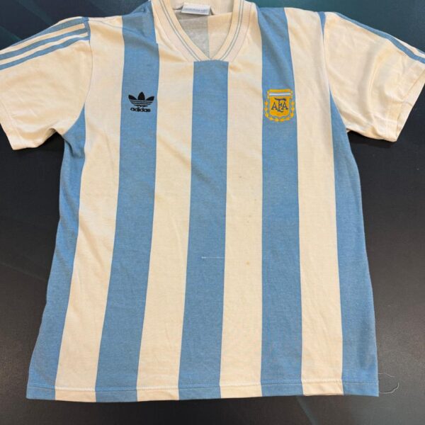 Camiseta titular de la Selección Argentina año 1993 10 talle 3