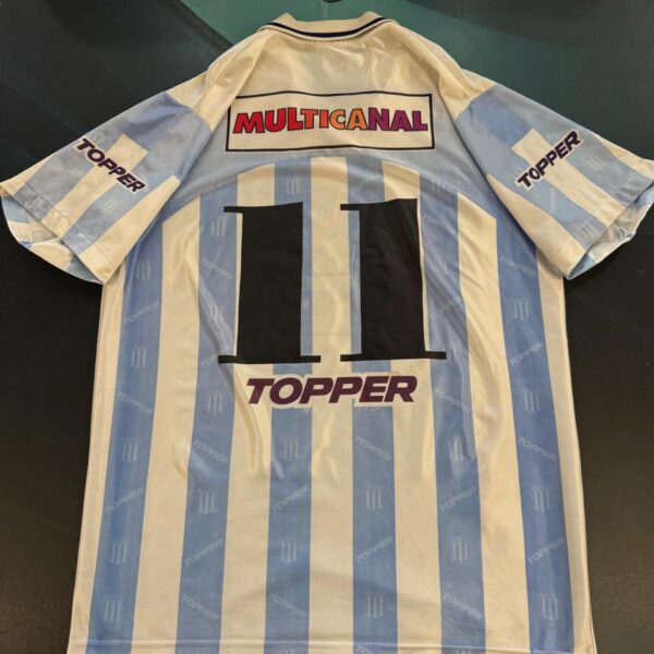 Camiseta de Racing Club 1995 1996 11 nro pintura talle L