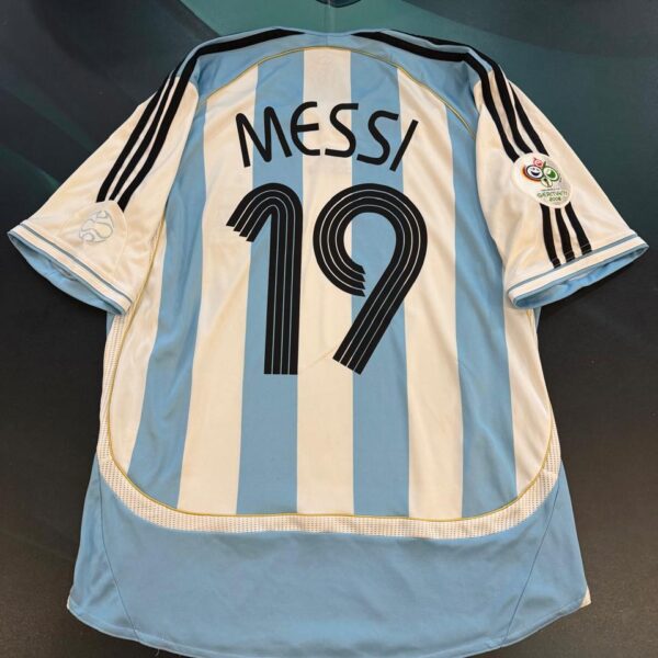 Camiseta de la selección Argentina 2006 19 Messi talle M