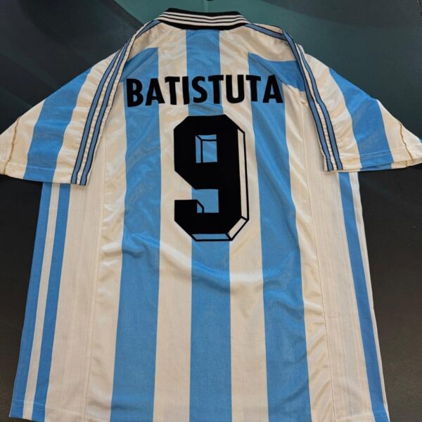 Camiseta de la selección Argentina 1998 9 Batistuta talle L