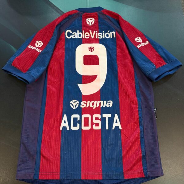Camiseta de San Lorenzo año 2002 9 Acosta talle 3 (L)