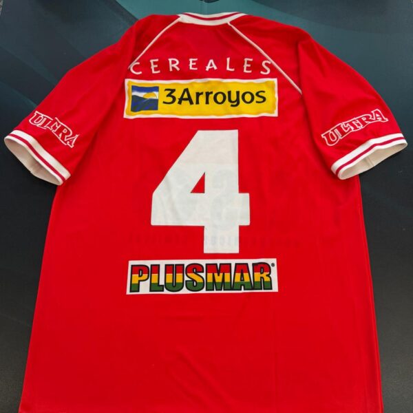 Camiseta de Huracán de tres Arroyos ascenso a primera vs Atlético Rafaela 4 talle 46