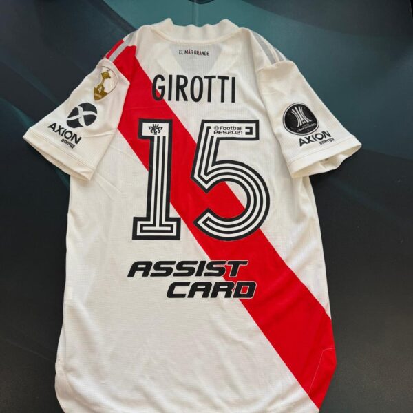 Camiseta de River Plate versión jugador 15 Girotti talle S