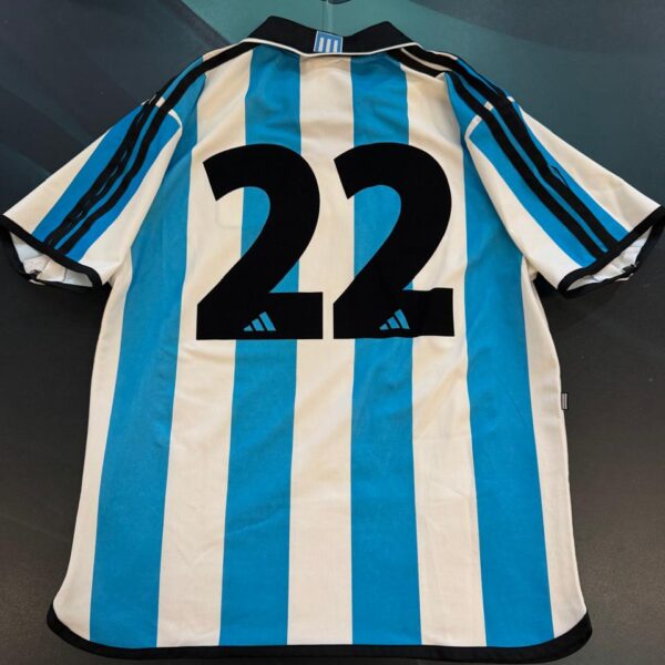 Camiseta de Racing Club año 2000 22 talle 2
