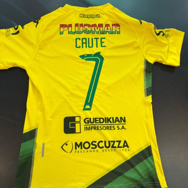 Camiseta alternativa Aldosivi 2020 2021 utileria 7 Caute talle L