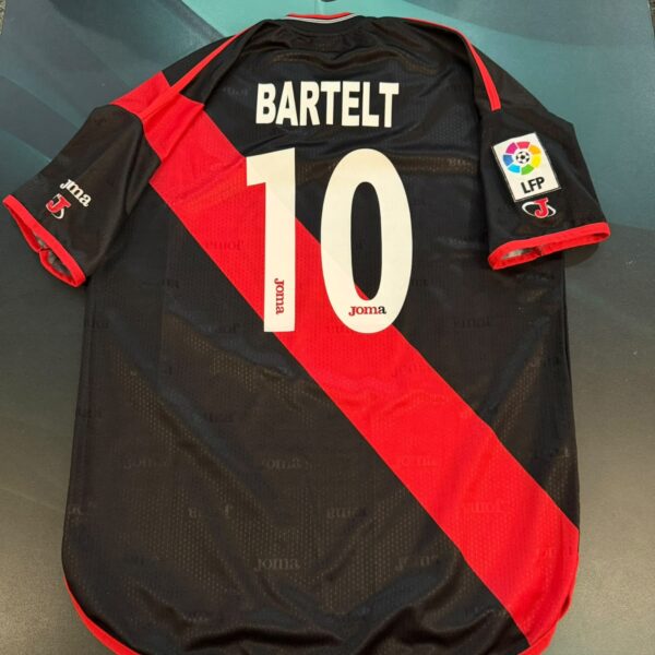 Camiseta alternativa del Rayo Vallecano 10 Bartelt talle XL