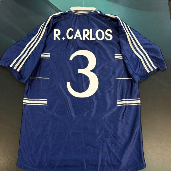 Camiseta alternativa del Real Madrid 3 Roberto Carlos talle M