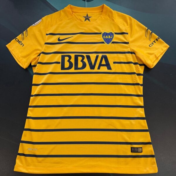 Camiseta alternativa de Boca Juniors utileria copa libertadores 2015 20 Cubas talle L