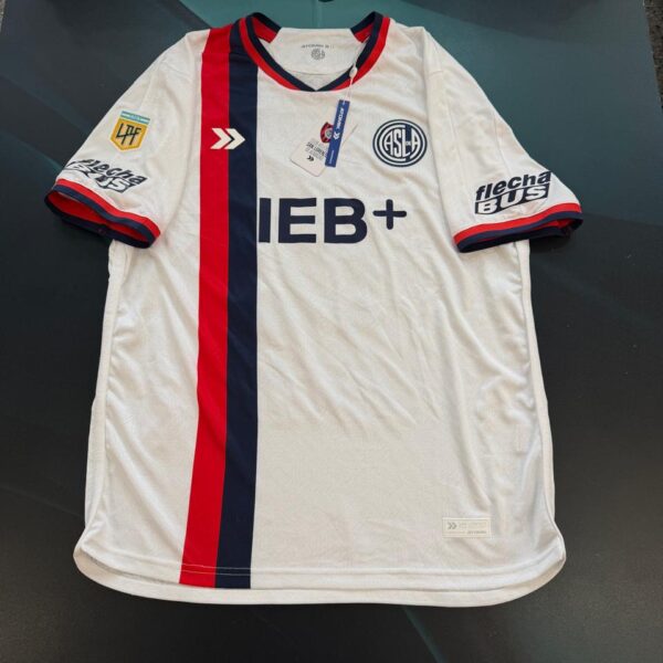 Camiseta alternativa de San Lorenzo 2025 10 Muniain talle L