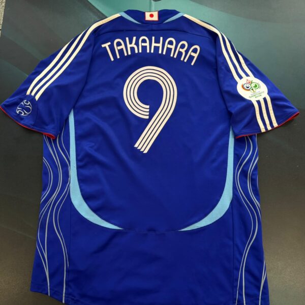 Camiseta de la selección de Japón  2006 9 Takahara talle L