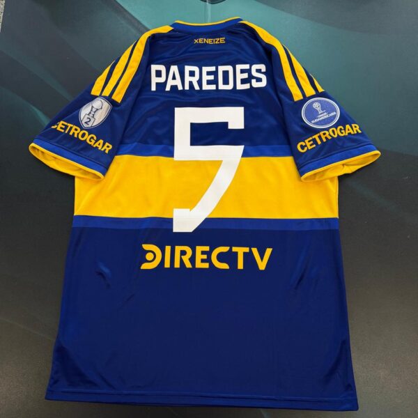 Camiseta de Boca Juniors copa sudamericana 2026 5 Paredes talle M