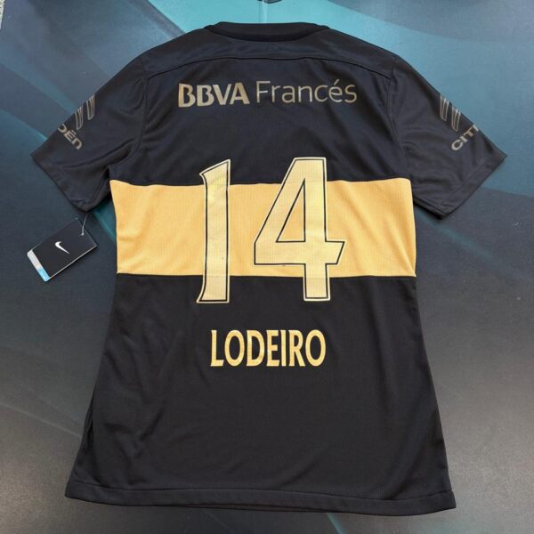 Camiseta alternativa de Boca Juniors versión jugador 2016 14 Lodeiro talle M