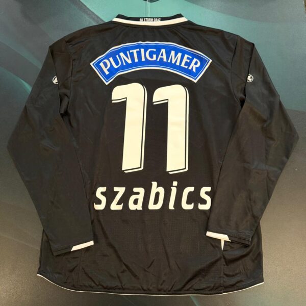 Camiseta mangas largas del Sturm Graz 2010 2011 11 Szabics talle M