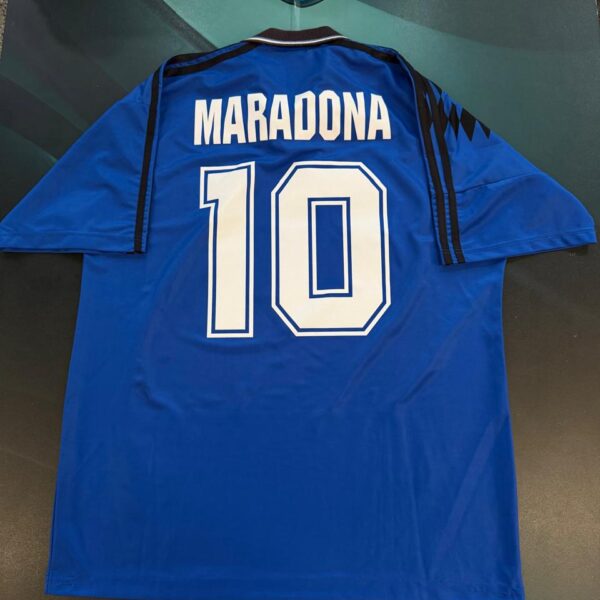 Camiseta alternativa de la selección Argentina 1994 10 Maradona talle 4
