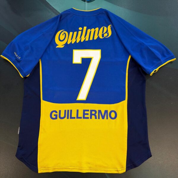 Camiseta de Boca Juniors 2001 7 Guillermo talle M