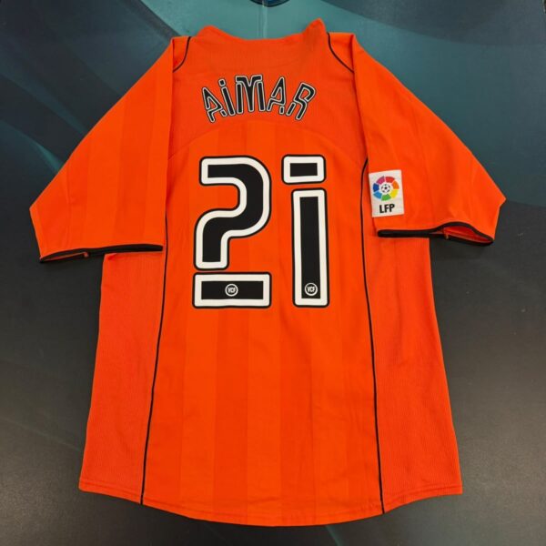 Camiseta del Valencia 2004 2005 21 Aimar talle S