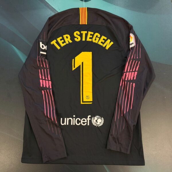 Buzo de arquero del Barcelona 1 Ter Stegen talle M