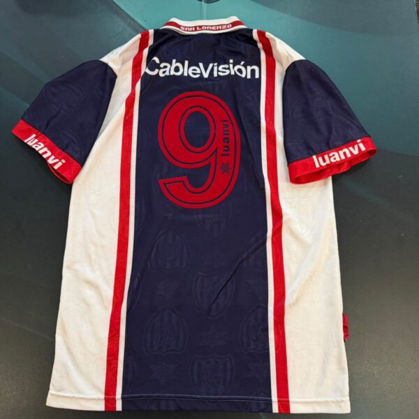 Camiseta alternativa de San Lorenzo 1999 9 talle S