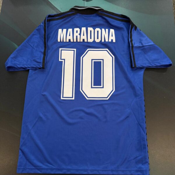 Camiseta alternativa de la selección Argentina 1994 10 Maradona talle 3
