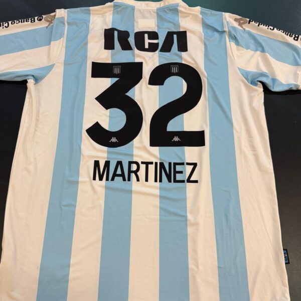 Camiseta titular Racing Club 2017 talle XXL 32 Martínez