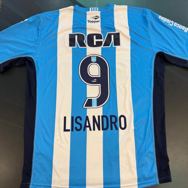 Camiseta titular Racing Club talle XXL 9 Lisandro