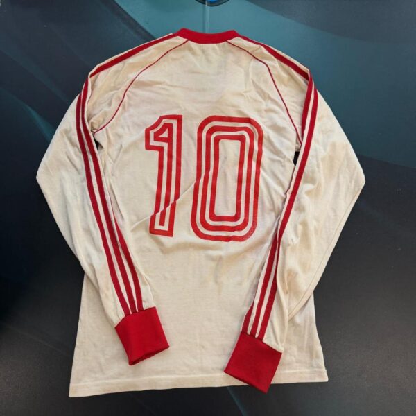 Camiseta mangas largas de River Plate 1984 10 nro pintura talle 36