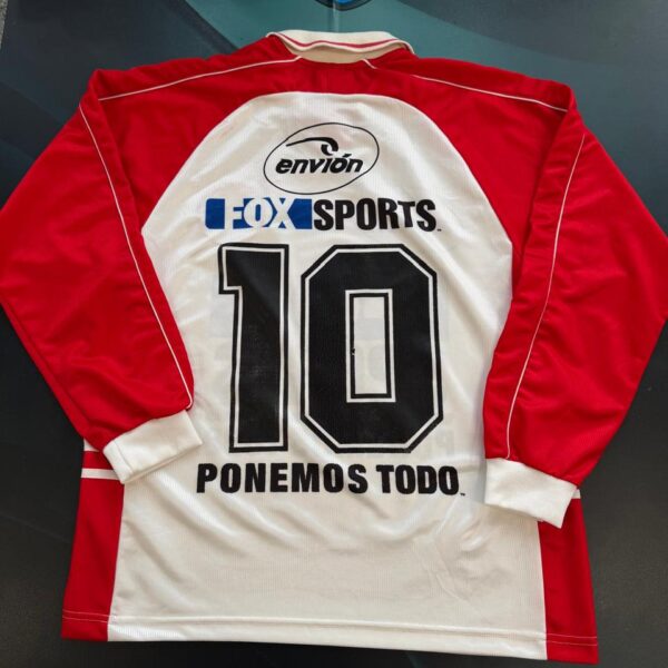 Camiseta mangas largas de Huracán 2000 2001 10 nro pintura talle 3