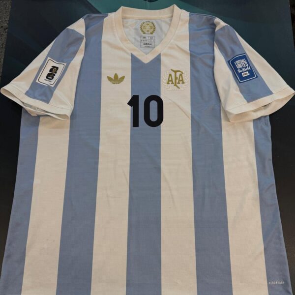 Camiseta de la selección Argentina 10 Messi talle XXXL