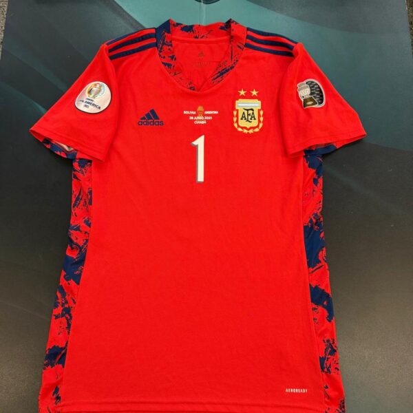 Camiseta de arquero de la selección Argentina 🇦🇷 copa América 2021 1 Armani talle M