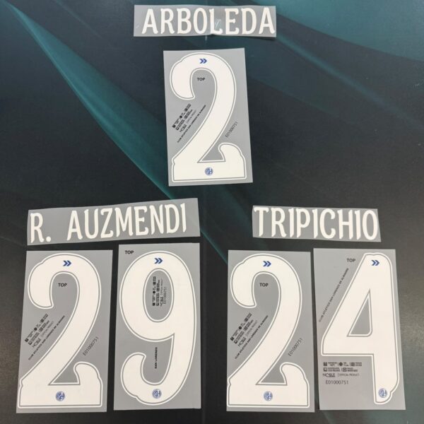 Números y nombres oficiales de San Lorenzo 2026 | titular, alternativa y tercera | precio por unidad
