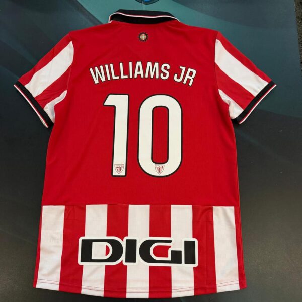 Camiseta del Athletic club de Bilbao 2025 2026 10 Williams jr talle S