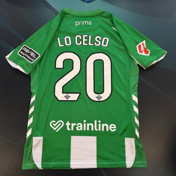 Camiseta del Real Betis 2025 2026 20 Lo Celso talle M