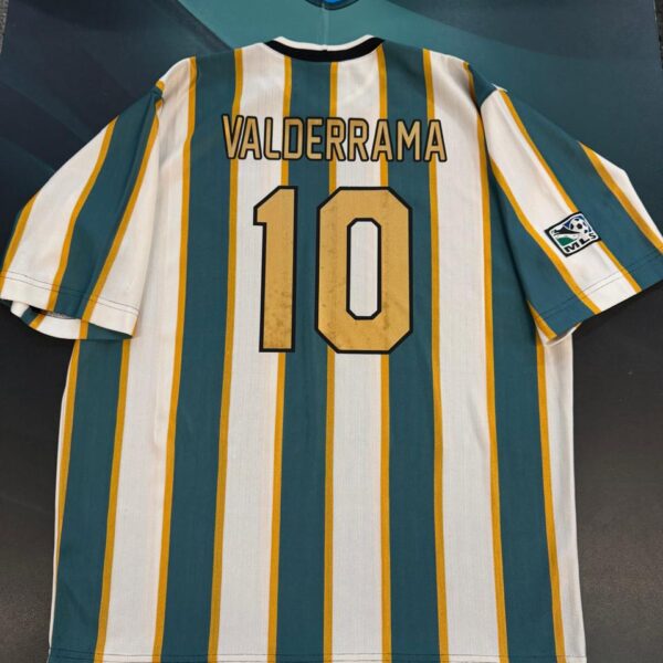 Camiseta de Los Angeles Galaxy 1997 1998 10 Valderrama talle L