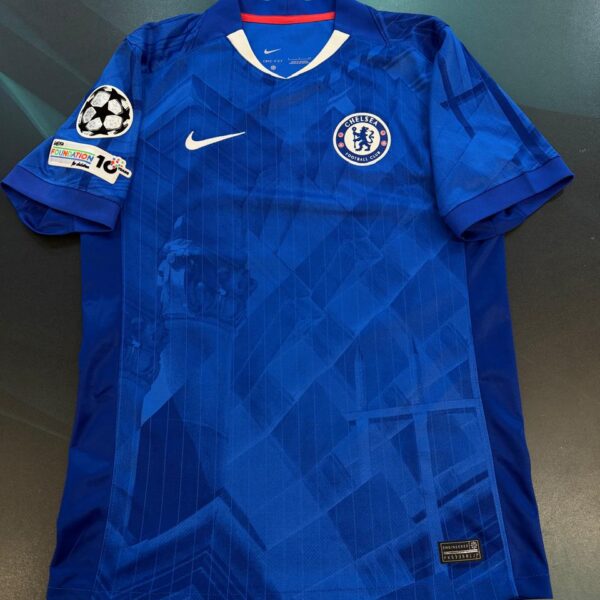 Camiseta titular del chelsea talle S Garnacho champions league