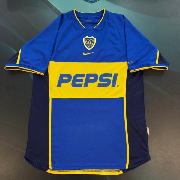 Camiseta de Boca Juniors 2002 10 Roman talle M