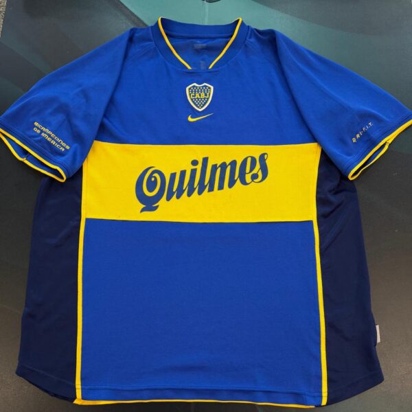 Camiseta de Boca Juniors bicampeones de América talle XL