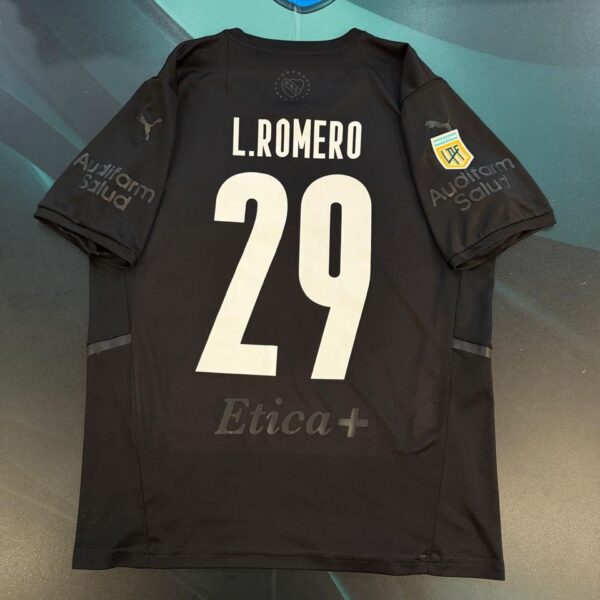 Camiseta alternativa de Independiente 29 Romero talle L
