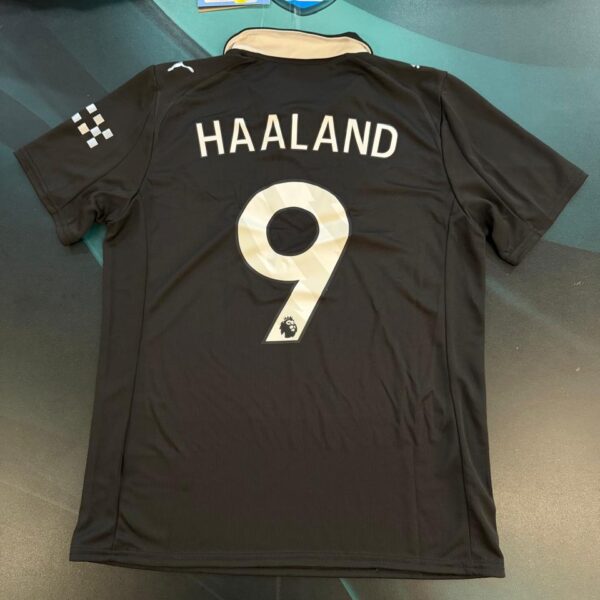 Camiseta alternativa del Manchester City 2025 2026 9 Haaland talle M
