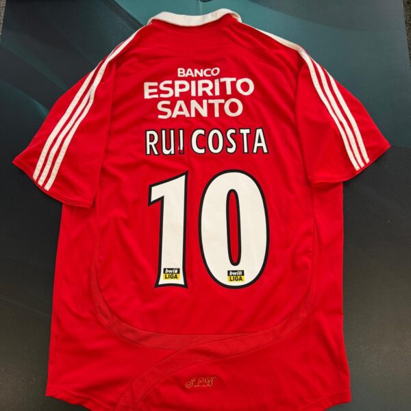 Camiseta del Benfica 2007 10 Rui Costa talle XL