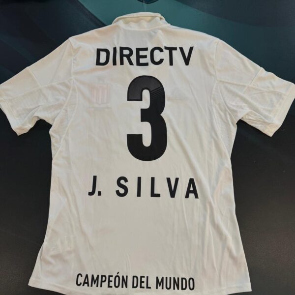 Camiseta alternativa de estudiantes de la plata 2013 2014 3 Silva talle M
