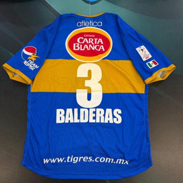 Camiseta de Tigres copa libertadores 2005 3 Balderas talle M