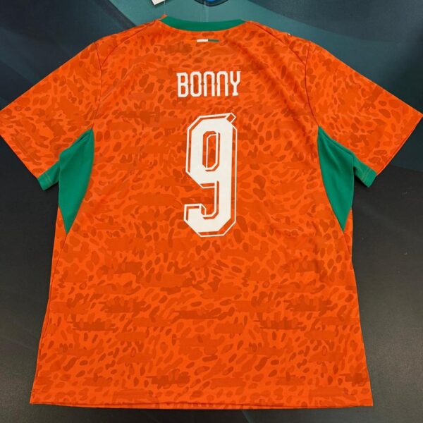 Camiseta de la selección de Costa de Marfil 9 Bonny talle L